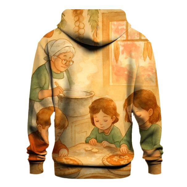 Grandmas Kitchen Autumn Symphony graphic hoodies