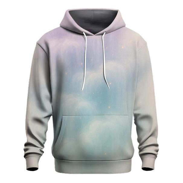Pastel Cloud Cascade zip-up hoodies
