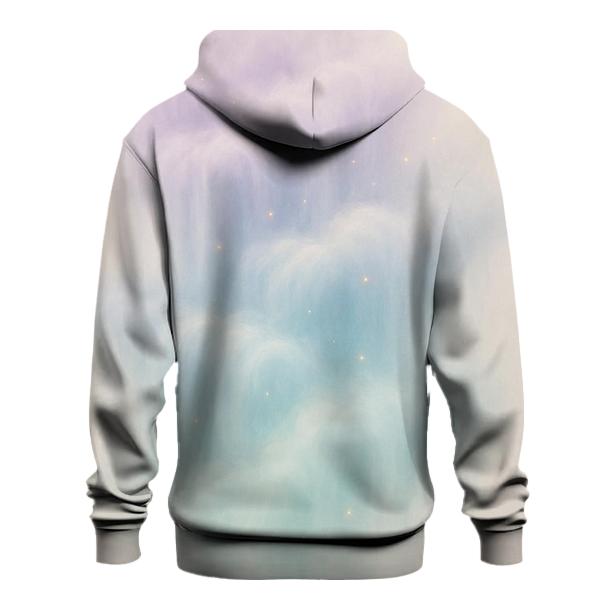 Pastel Cloud Cascade zip-up hoodies