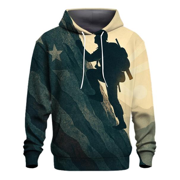 Mountain Echoes Of Valor heavyweight hoodies