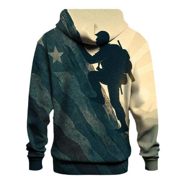 Mountain Echoes Of Valor heavyweight hoodies