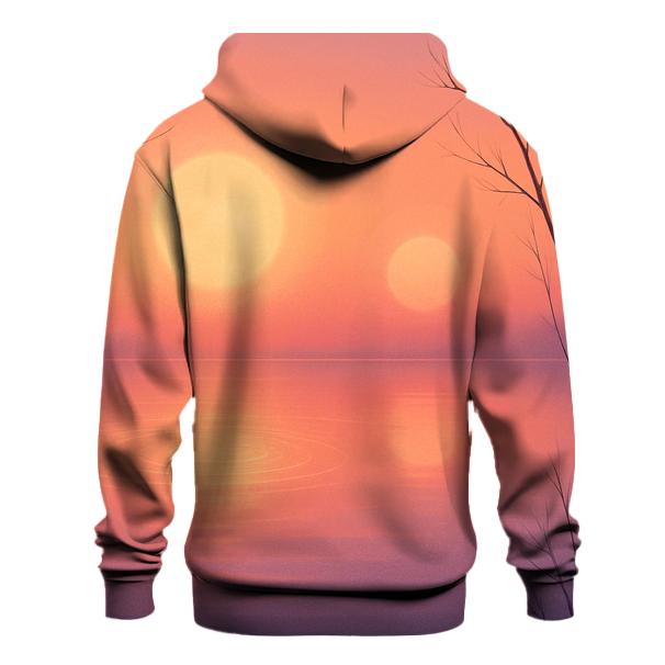 Twin Suns Over Glass Lake designer hoodies