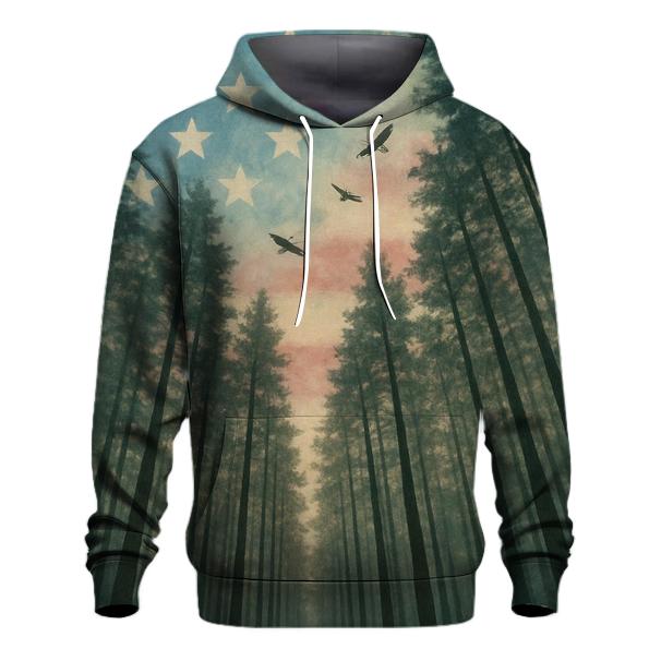 Forest Canopy Stars And Stripes hoodie trends
