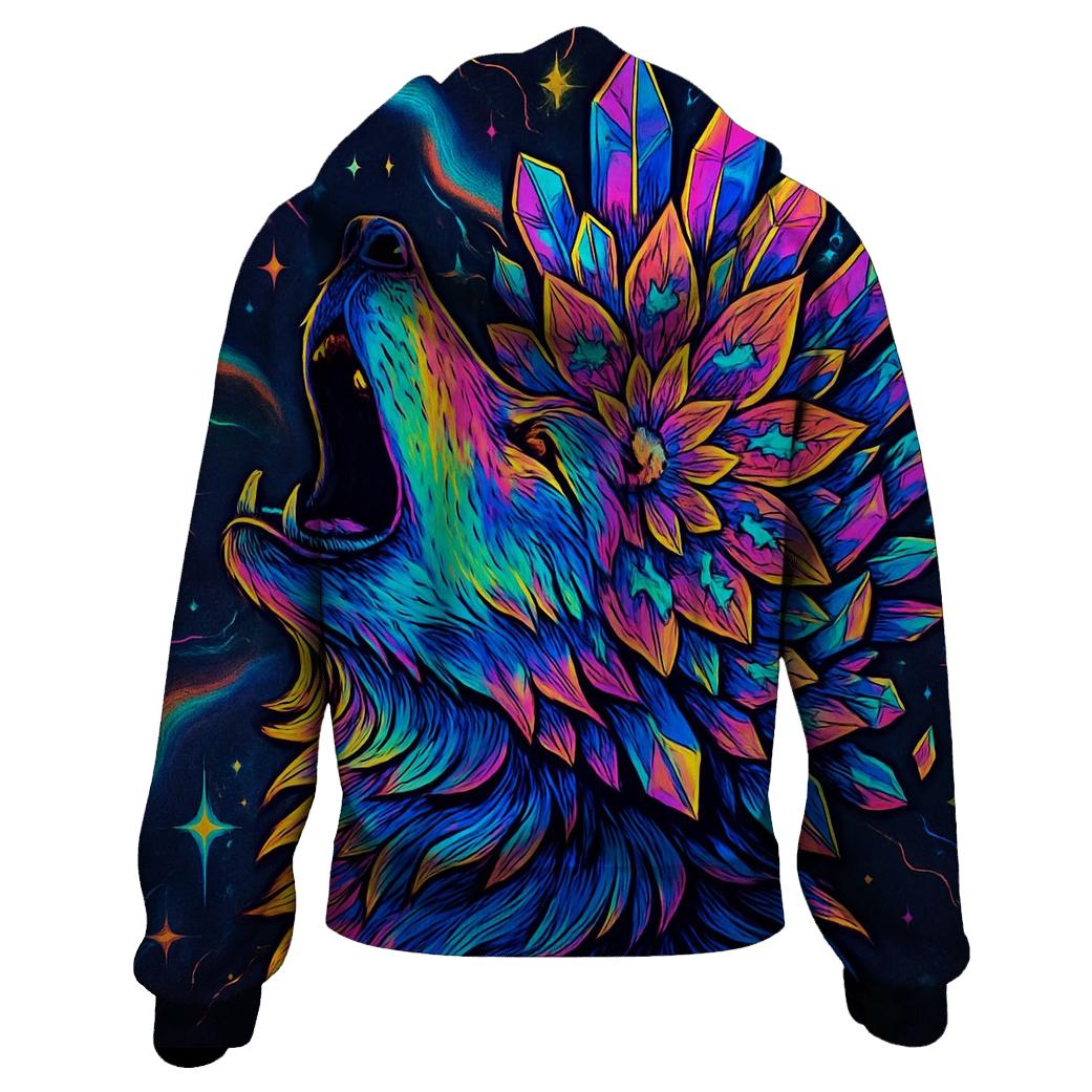 Prismatic Howl Bloom hoodie designs