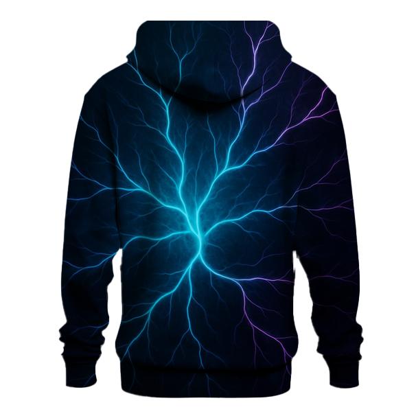 Prismatic Vein Network designer hoodies