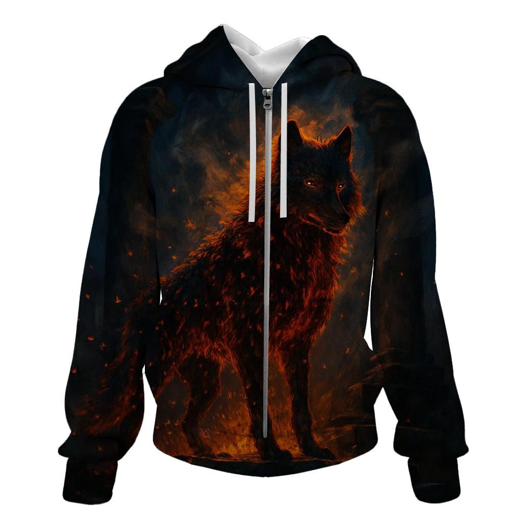 Ember Veil Sentinel custom hoodies