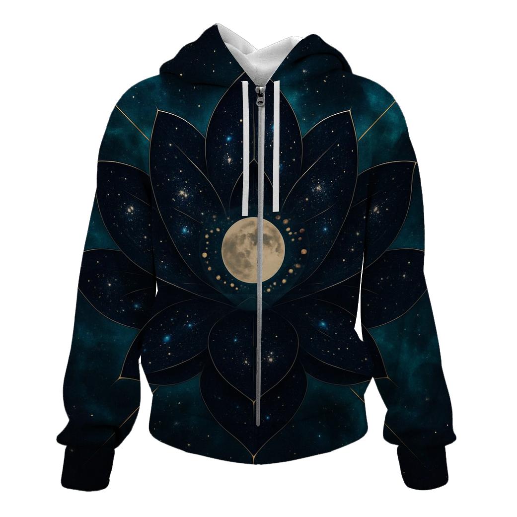 Orbiting Lotus Of Stars hoodies fashion