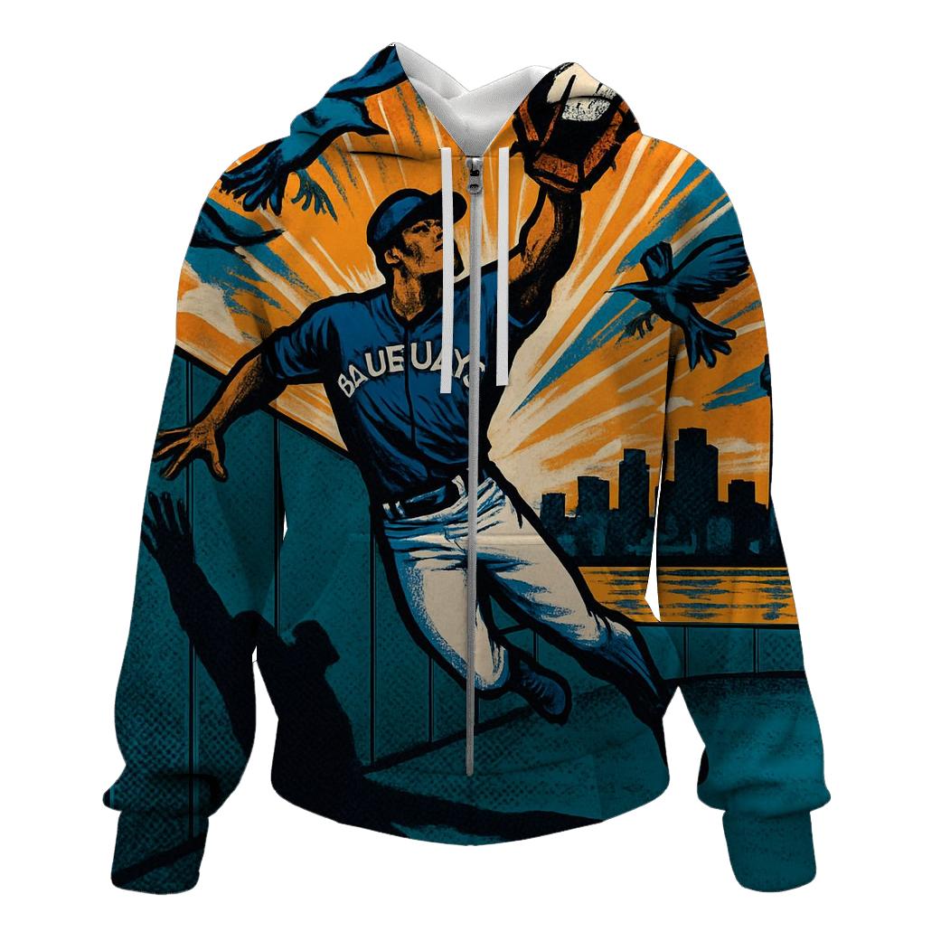 Harbor Winds Blue Jays Outfield Guard pullover hoodies