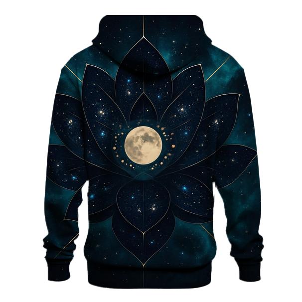 Orbiting Lotus Of Stars pullover hoodies