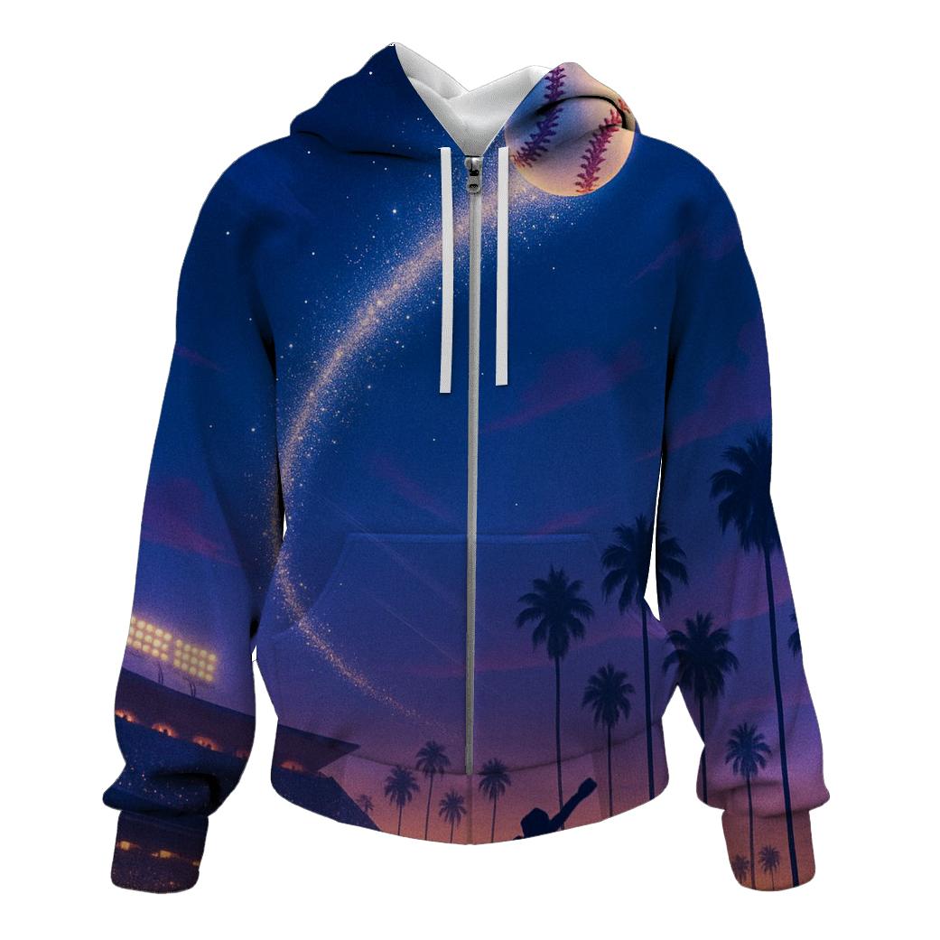 Skybound Home Run Arc printed hoodies