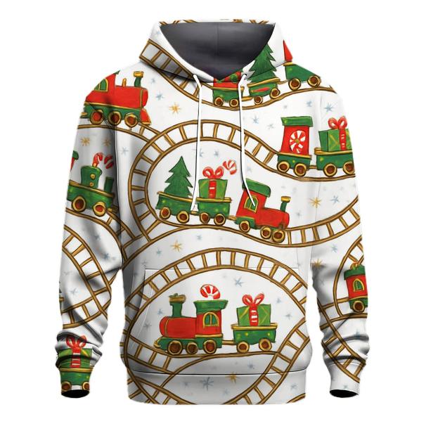 Polar Express Toy Train Circuit heavyweight hoodies