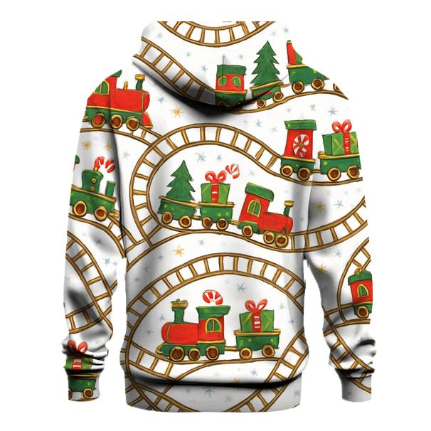 Polar Express Toy Train Circuit heavyweight hoodies