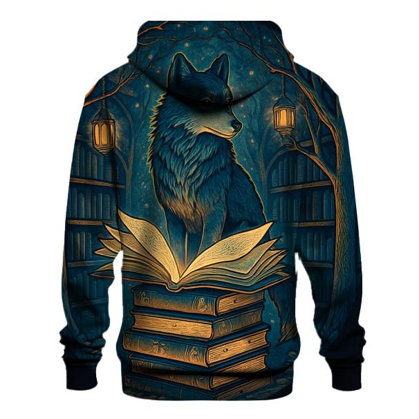 Midnight Library Wolf custom hoodies