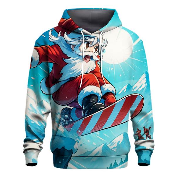 Snowboard Shred Santa Summit hoodie trends