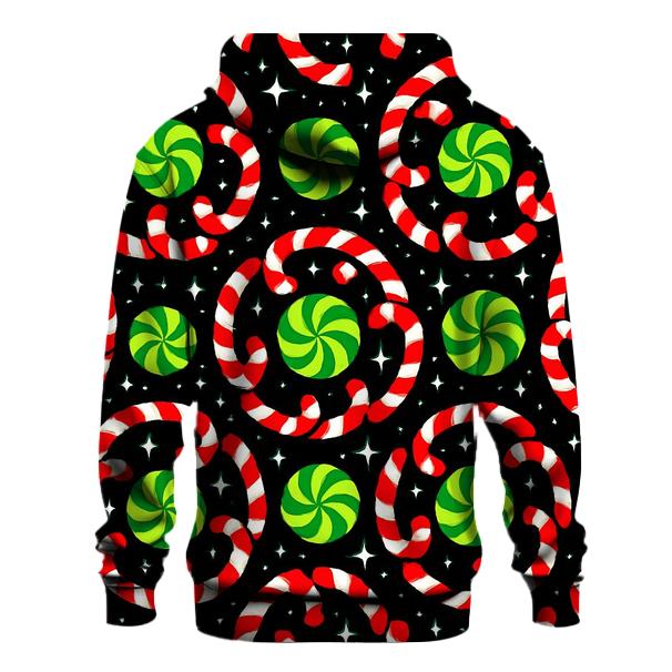 Candy Cane Spiral Constellations hoodie styles
