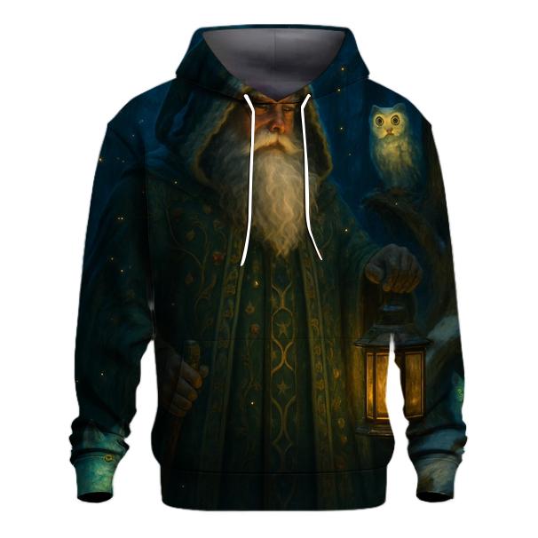 Midnight Forest Guardian Santa hoodies fashion