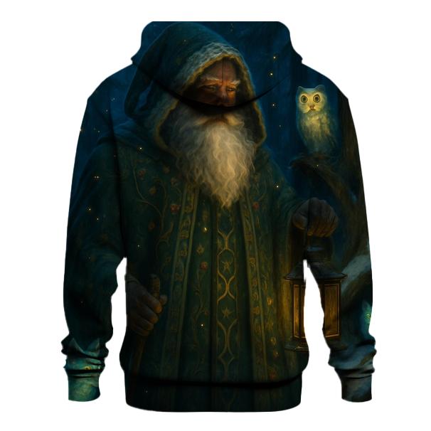 Midnight Forest Guardian Santa hoodies fashion