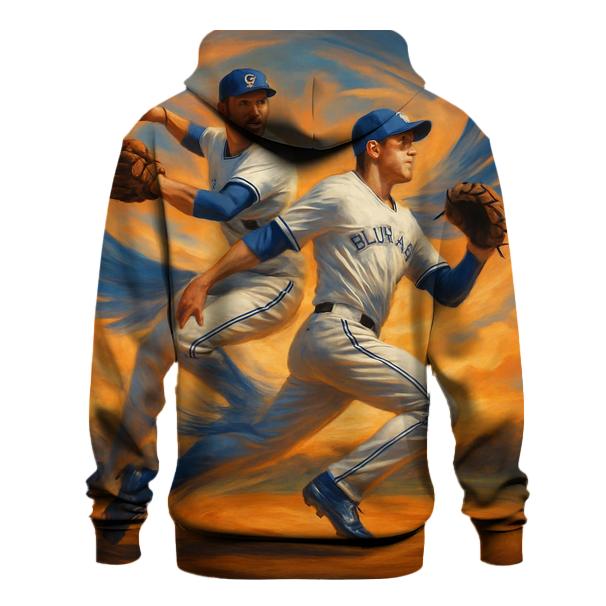 Sunset Spiral Blue Jays Double Play hoodie designs