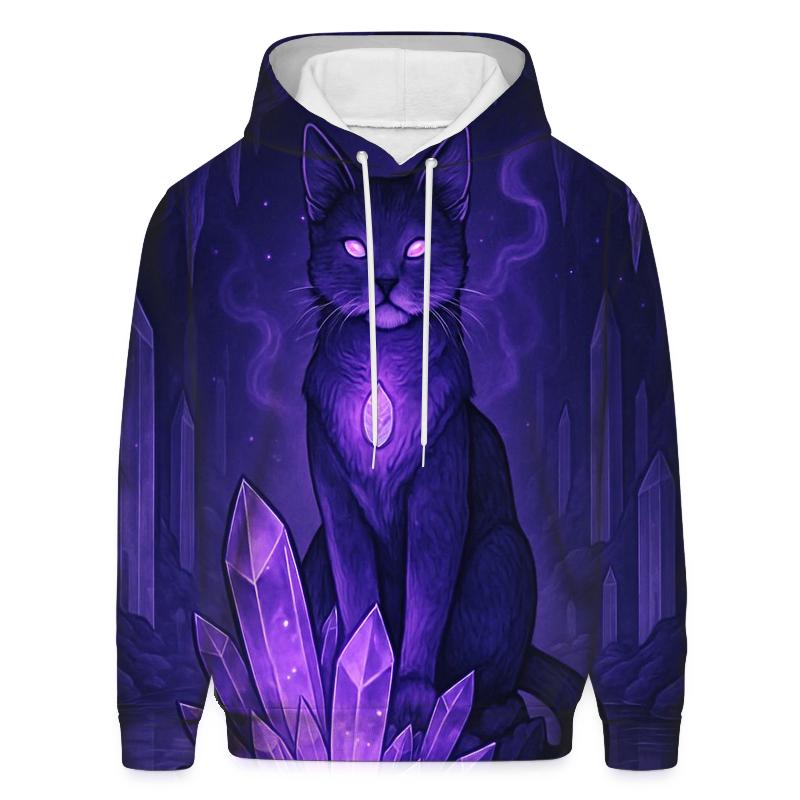 Crystal Cave Mystic Cat hoodie designs