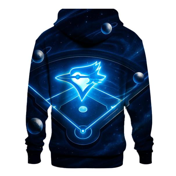 Galaxy Circuit In Blue Jays Orbit heavyweight hoodies