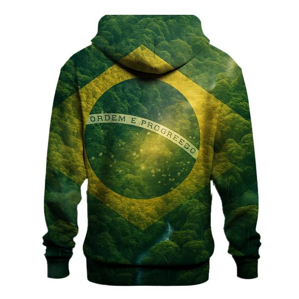 Brazilian Rainforest Flag Canopy premium hoodies