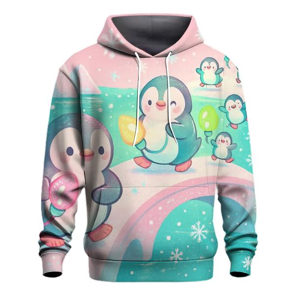 North Pole Penguin Light Parade hoodie designs