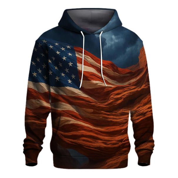 United States Flag Canyon Winds lightweight hoodies