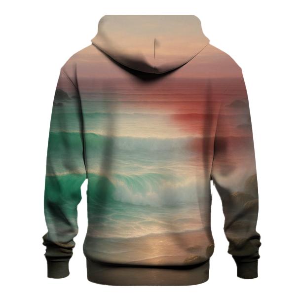 Italian Coastline Tricolor Waves hoodies fashion