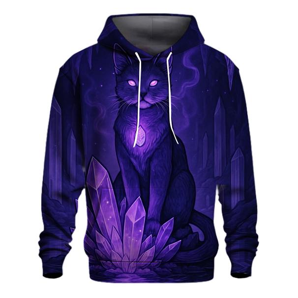 Crystal Cave Mystic Cat heavyweight hoodies