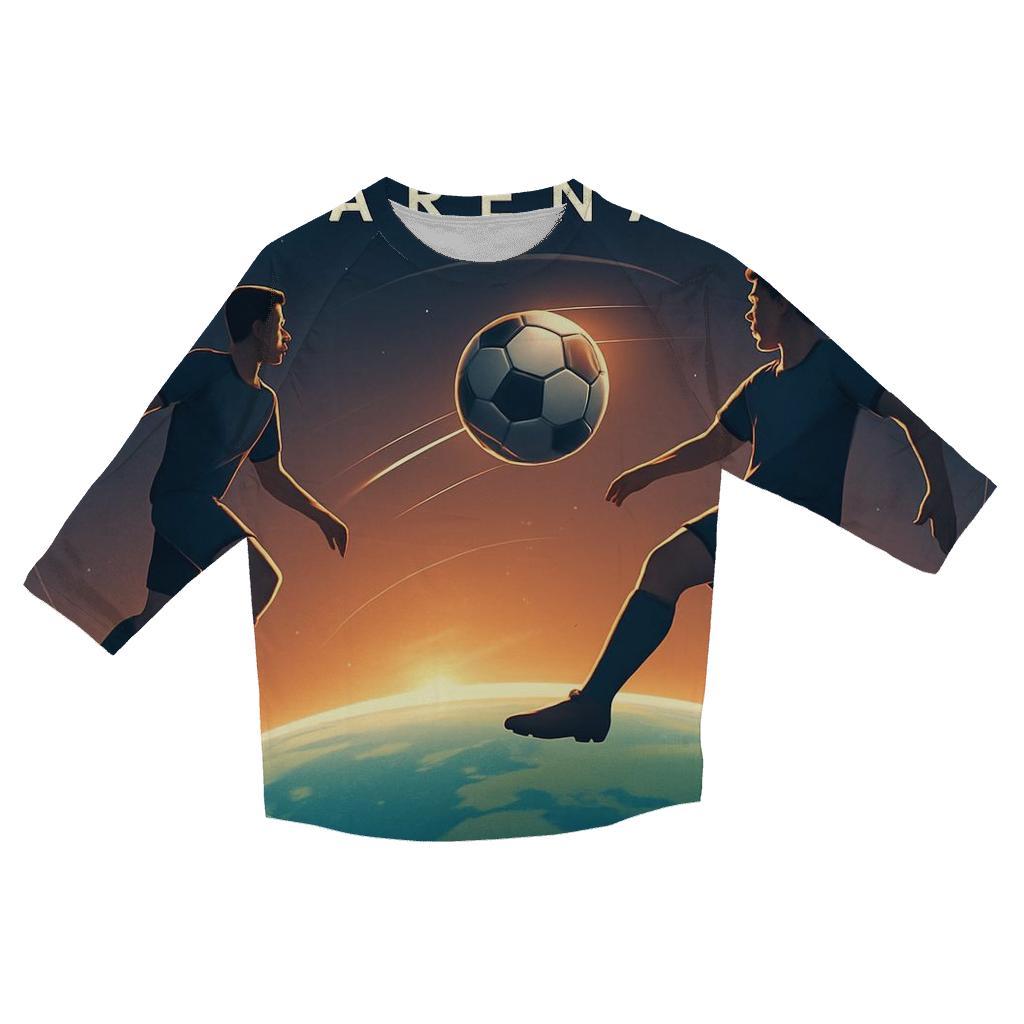 Zero Gravity Soccer Orbit stylish quarter sleeve tops