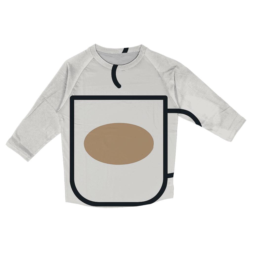 Minimal Dawn Mug designer 3/4 sleeve blouses