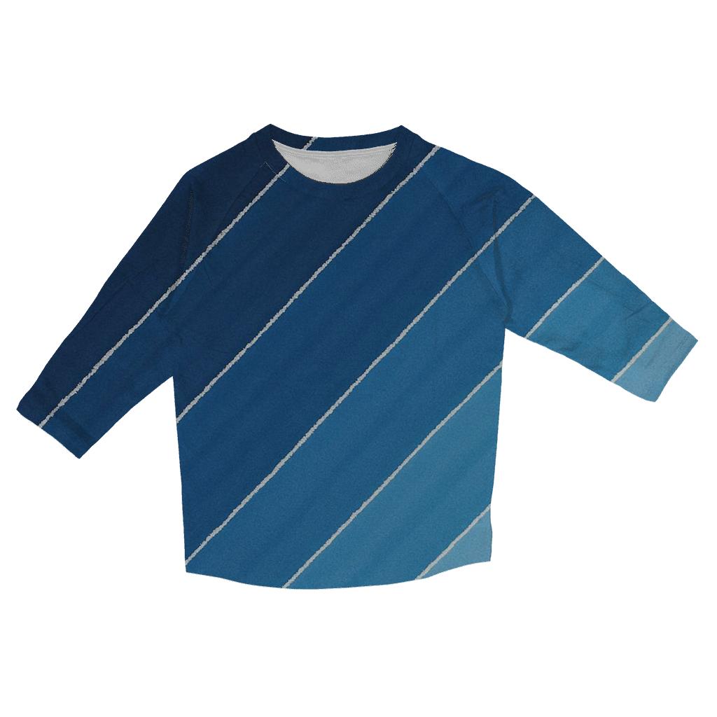 Indigo Arashi Rainfall stylish quarter sleeve tops