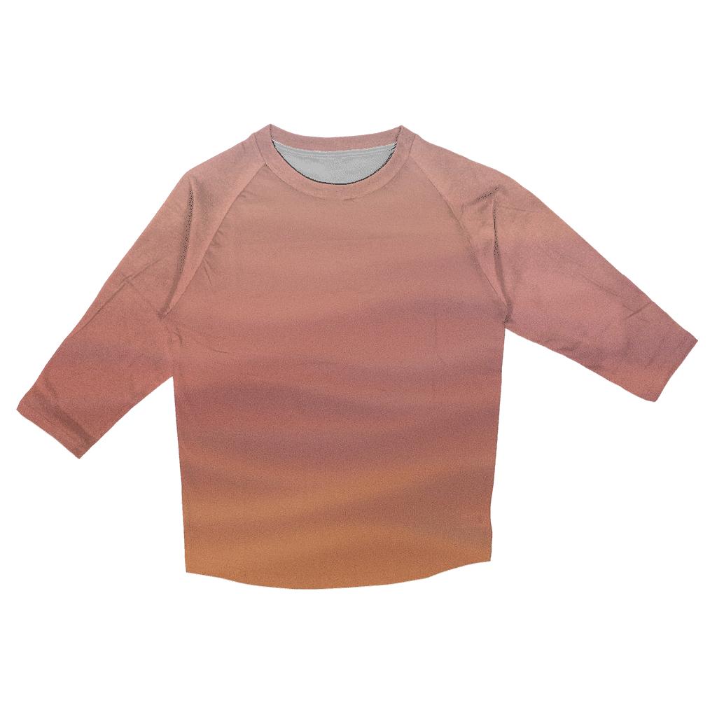 Desert Mirage Haze trendy 3/4 sleeve tops