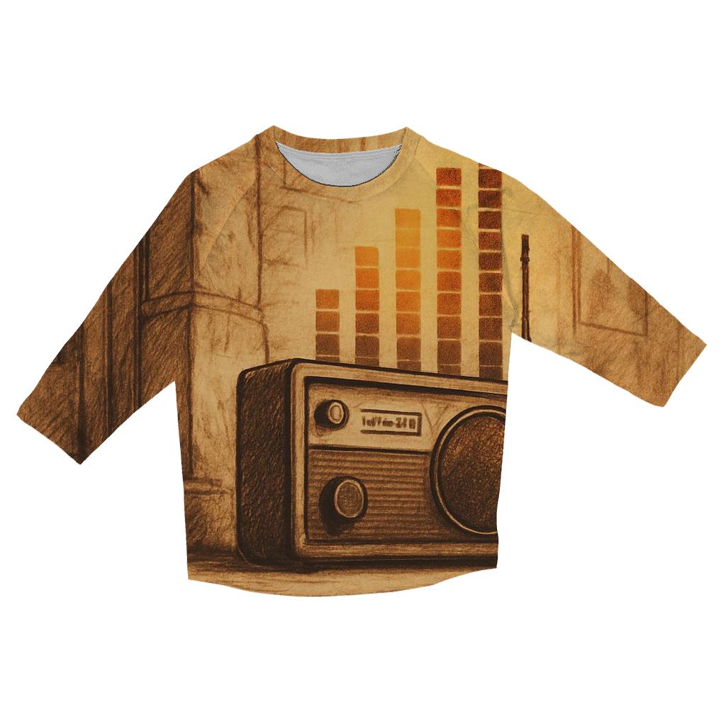 Sepia Street Radio Corner stylish quarter sleeve tops