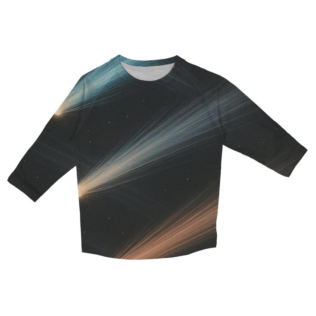 Comet Trail Fanfield printed three quarter sleeve shirts