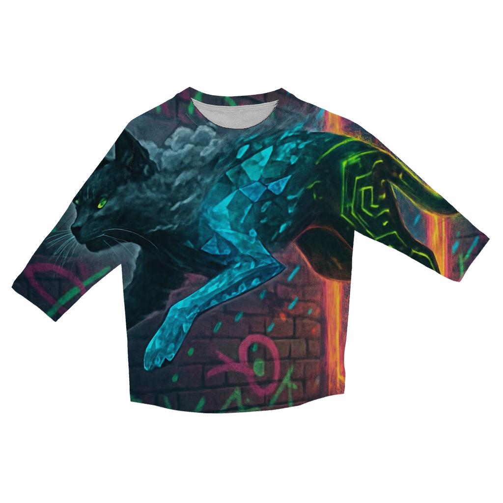 Polymorph Alley Cat fashion 3/4 sleeve shirts