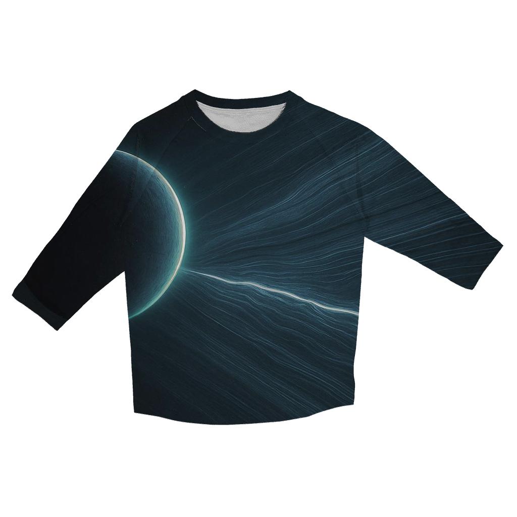 Magnetotail Reconnection Sheet casual three quarter sleeve shirts