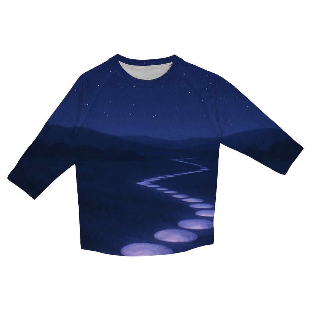 Starlit Path Of Inner Guidance fashion 3/4 sleeve shirts