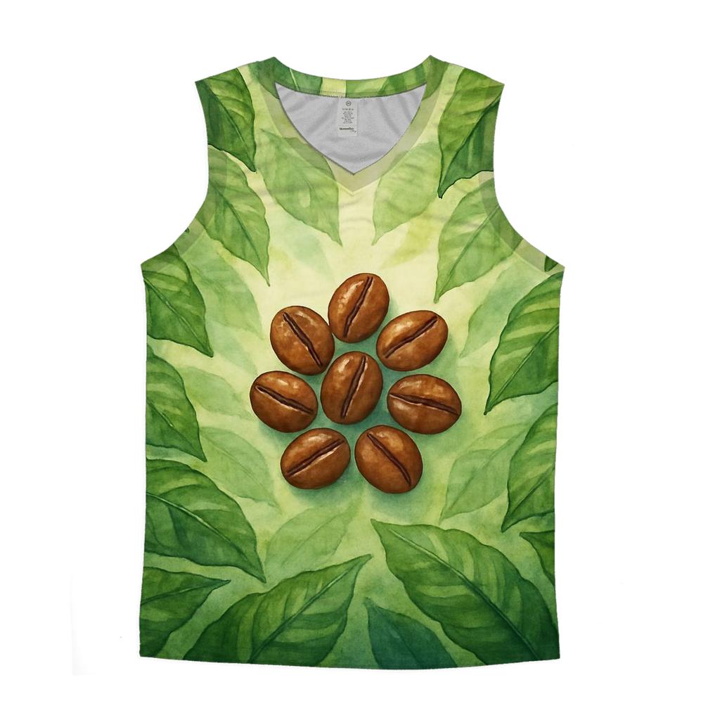 Verdant Bean Canopy casual summer tank tops