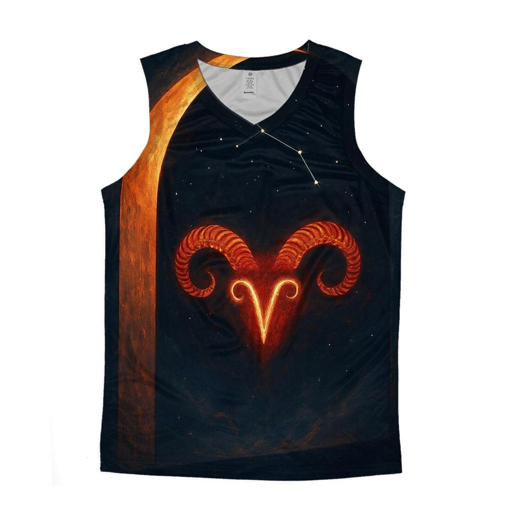 Lunar Aries Fire Gateway personalized athletic tanks