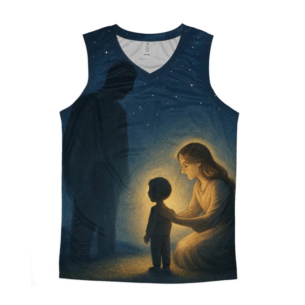 Where Fears Grow Small And Courage Grows Tall designer workout tanks