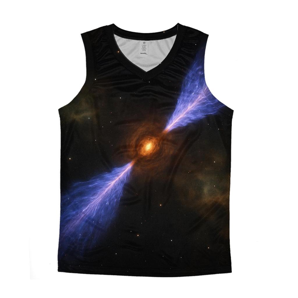 Bipolar Jet Lantern cotton sleeveless tops
