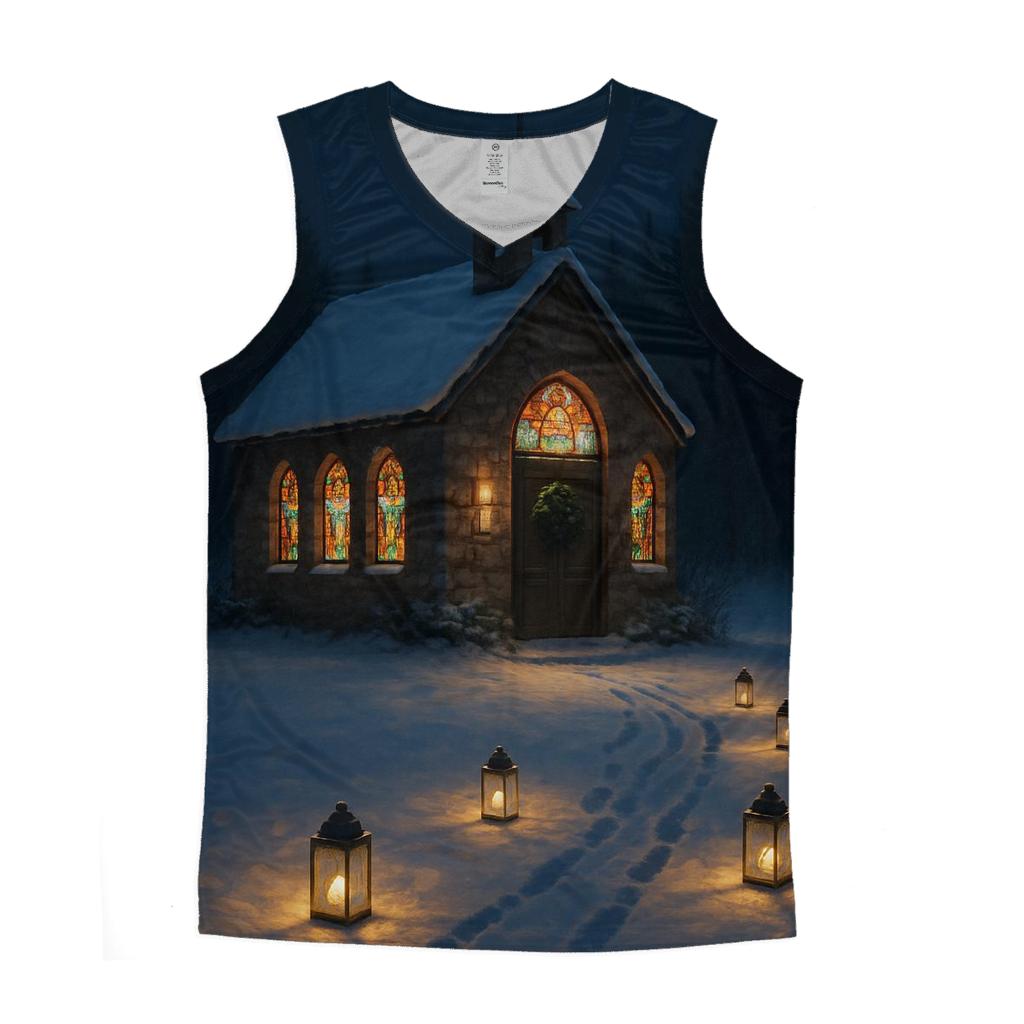 Midnight Mass Snowy Chapel stylish racerback tanks