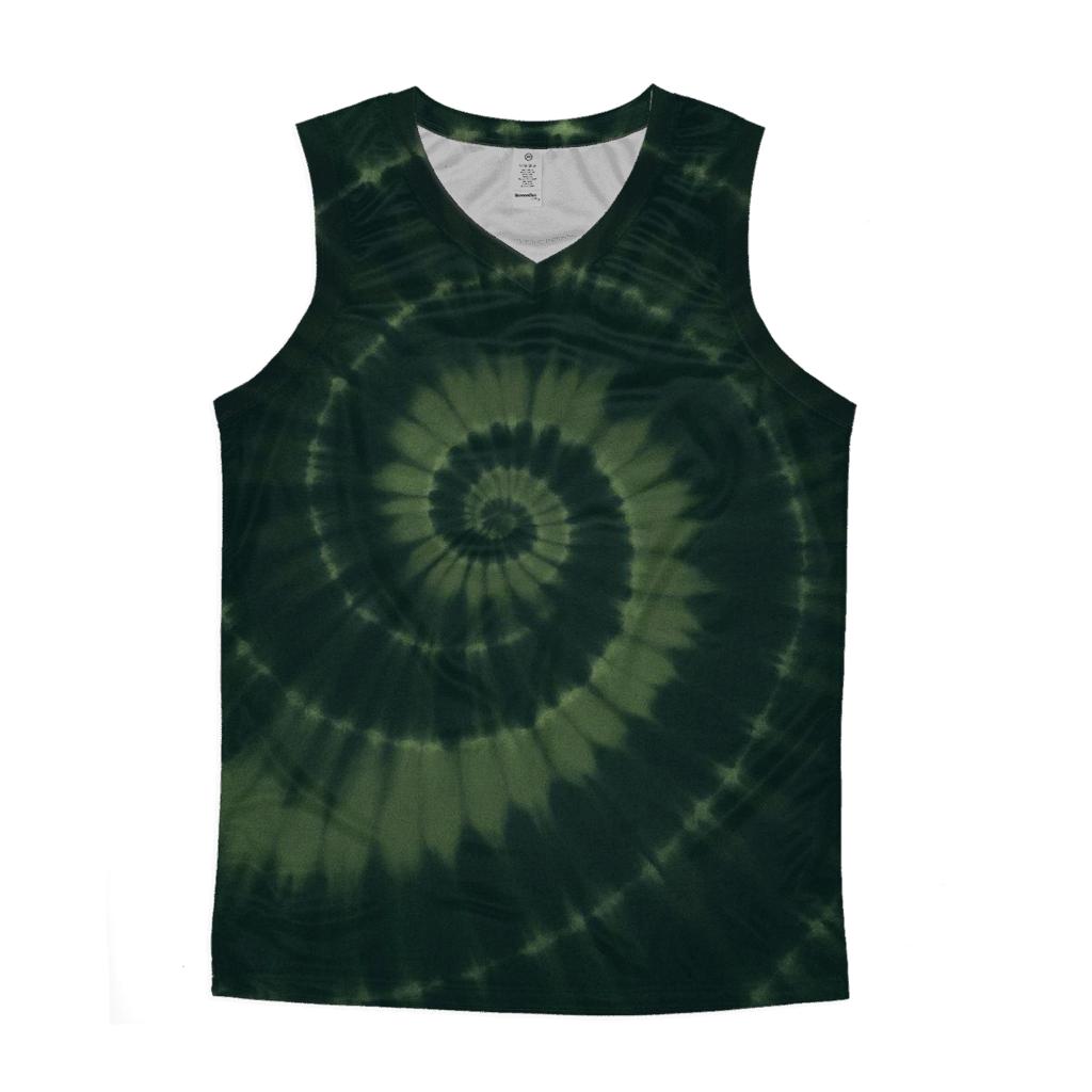 Overdye Forest Spiral Eclipse custom tank tops