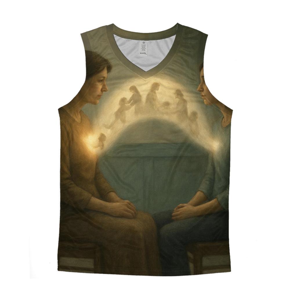 The Bridge Across Every Silence trendy fitted tank tops