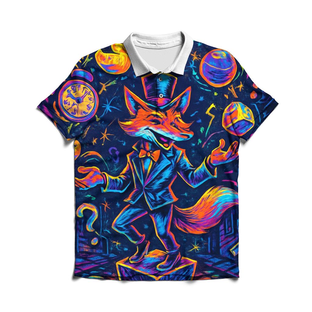 Chaos Juggler Fox classic pique polos