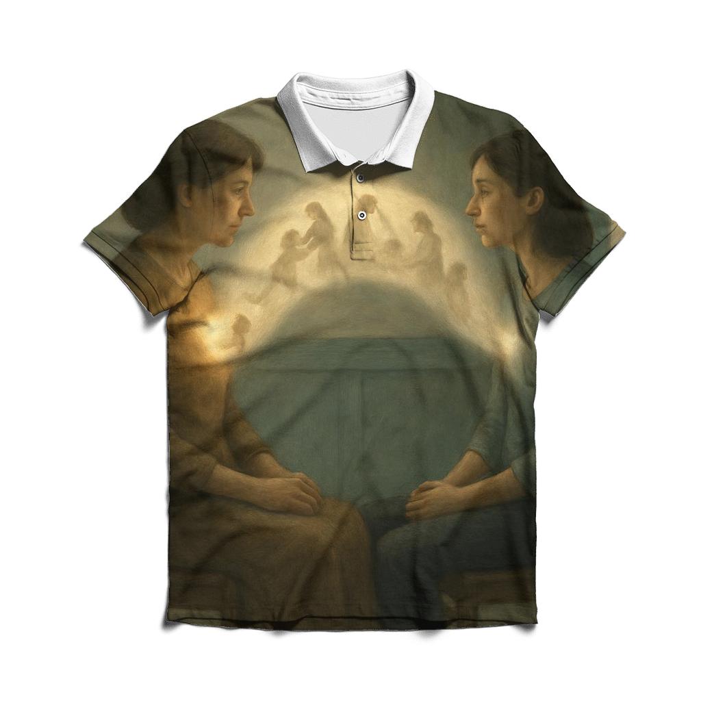 The Bridge Across Every Silence personalized polo shirts