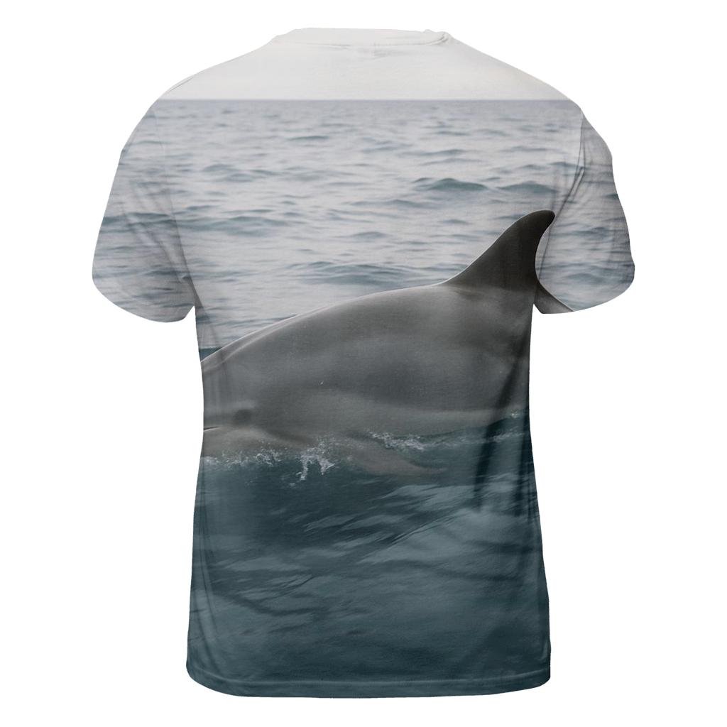 Wave Crest Patrol Bottlenose Dolphin custom all-over print shirts