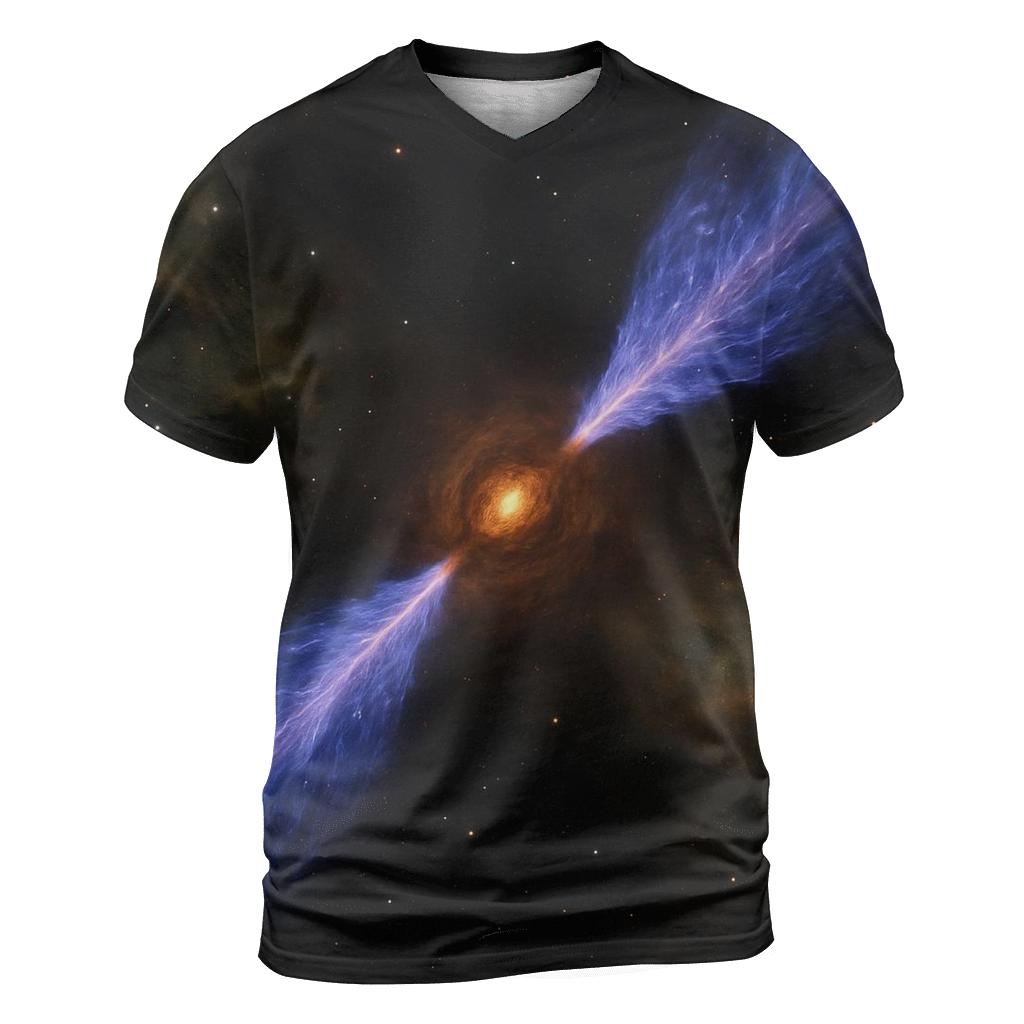 Bipolar Jet Lantern vibrant all-over design tees