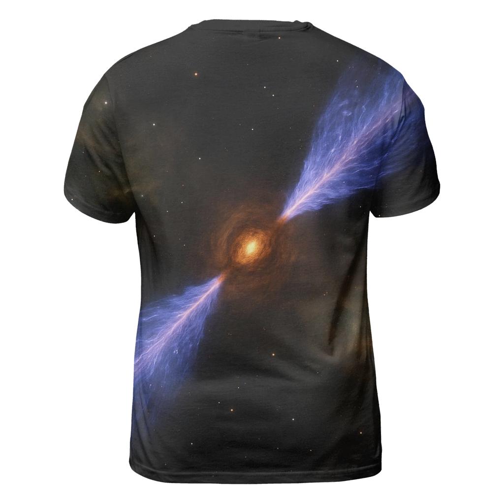Bipolar Jet Lantern vibrant all-over design tees